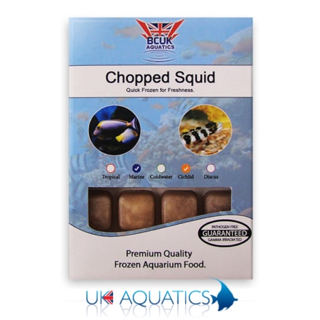 Frozen Chopped Squid Blister Pack Frozen Chopped Squid Blister Pack