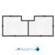Red Sea Aquarium Net Cover 180 x 80cm